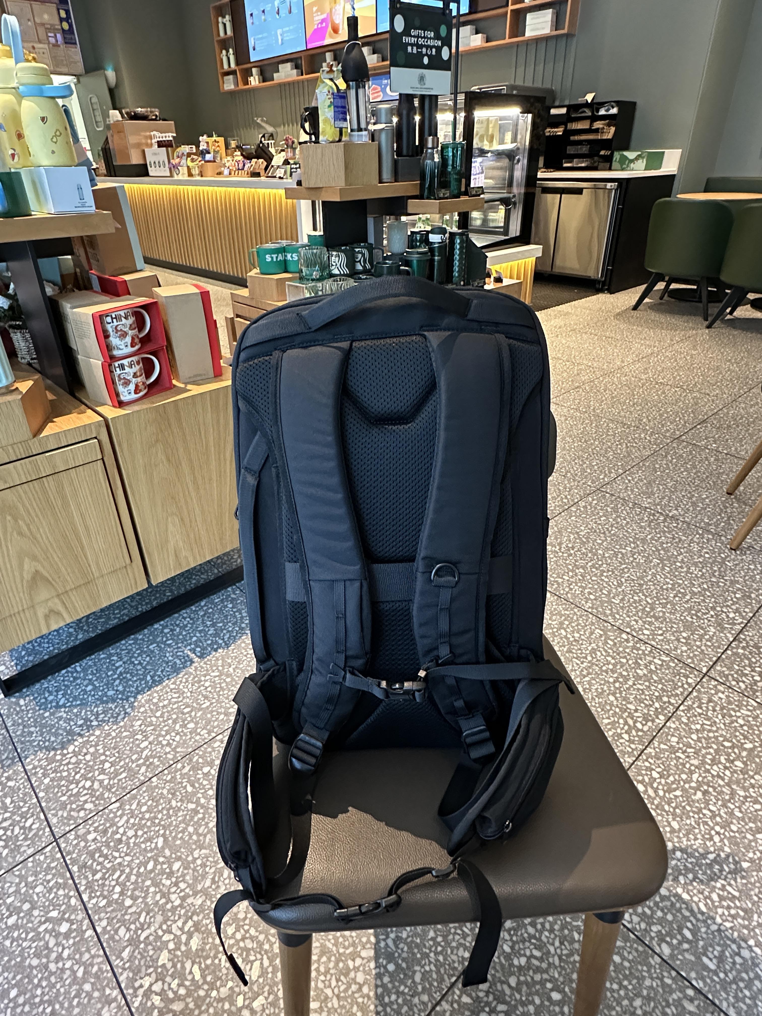 Men's Business Travel Backpack , The Carrying System is the Core