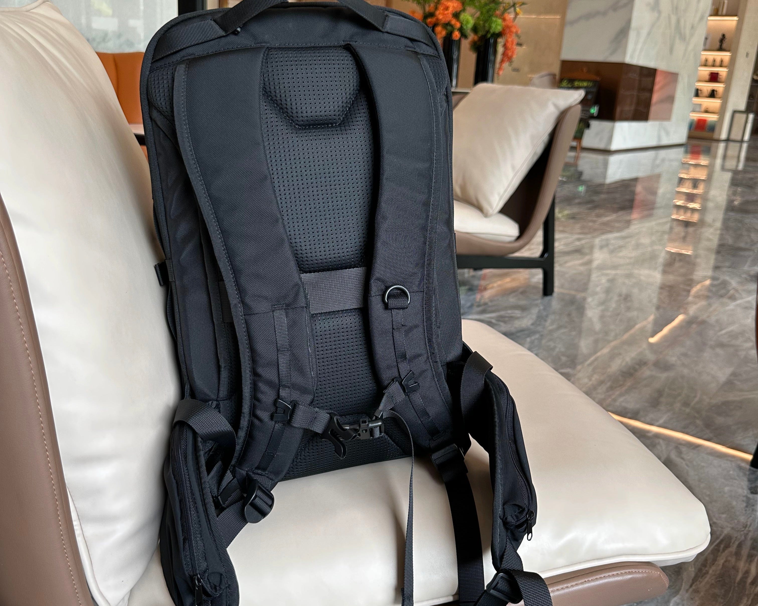Why do you need a 30L Cordura backpack for business travel?