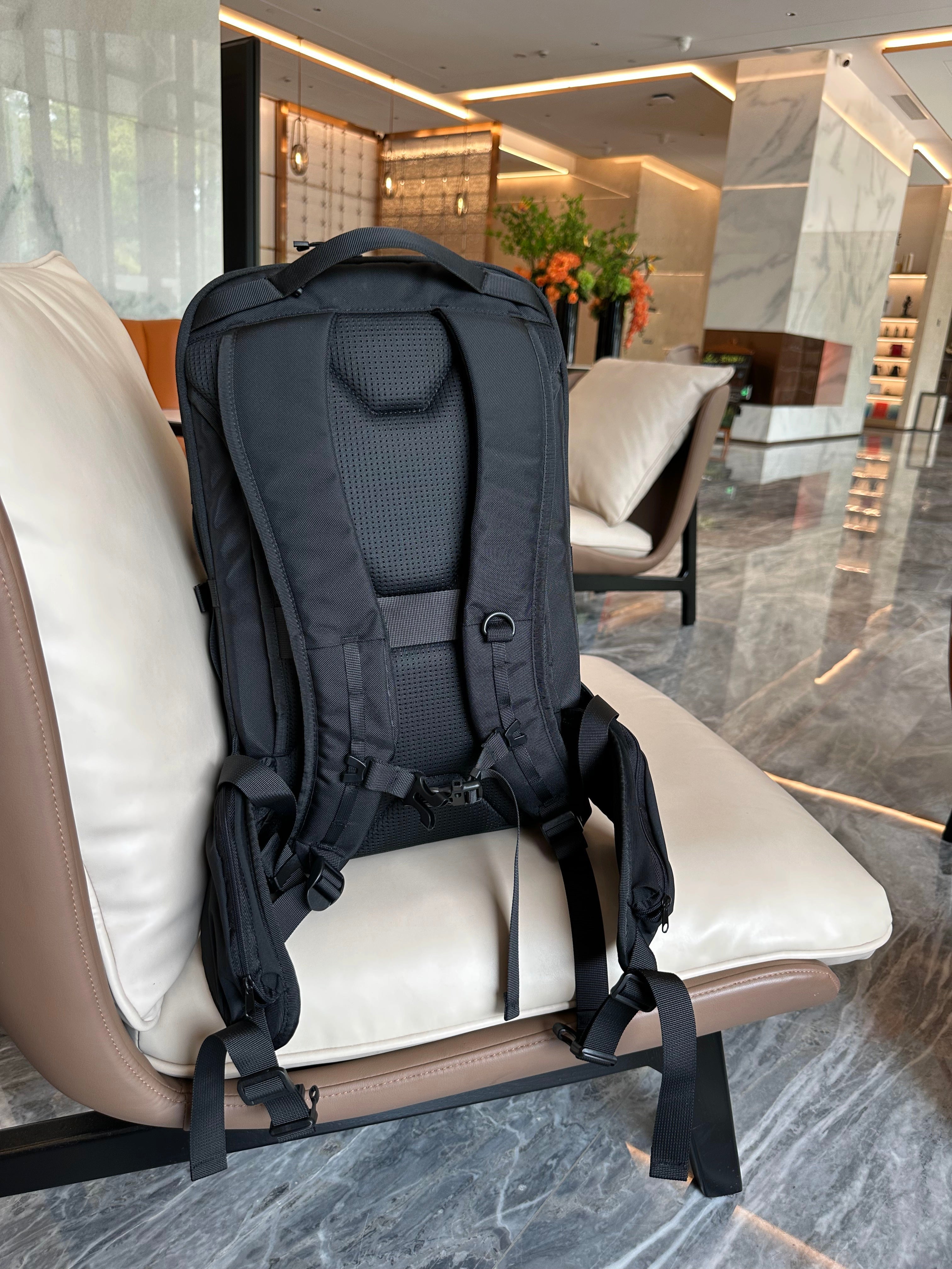 Why do you need a 30L Cordura backpack for business travel?