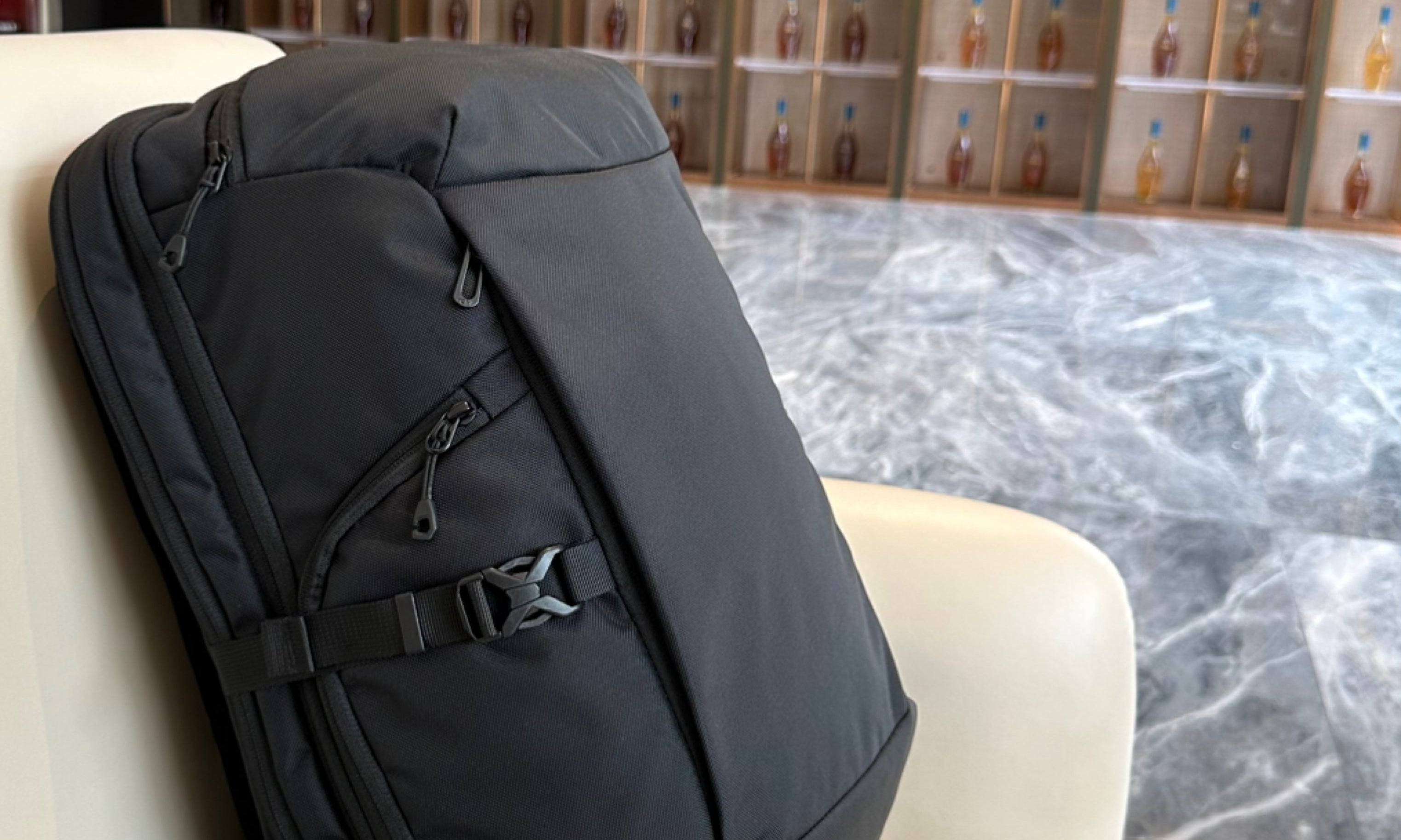 Why is a Cordura backpack a more reliable choice for short business trips?