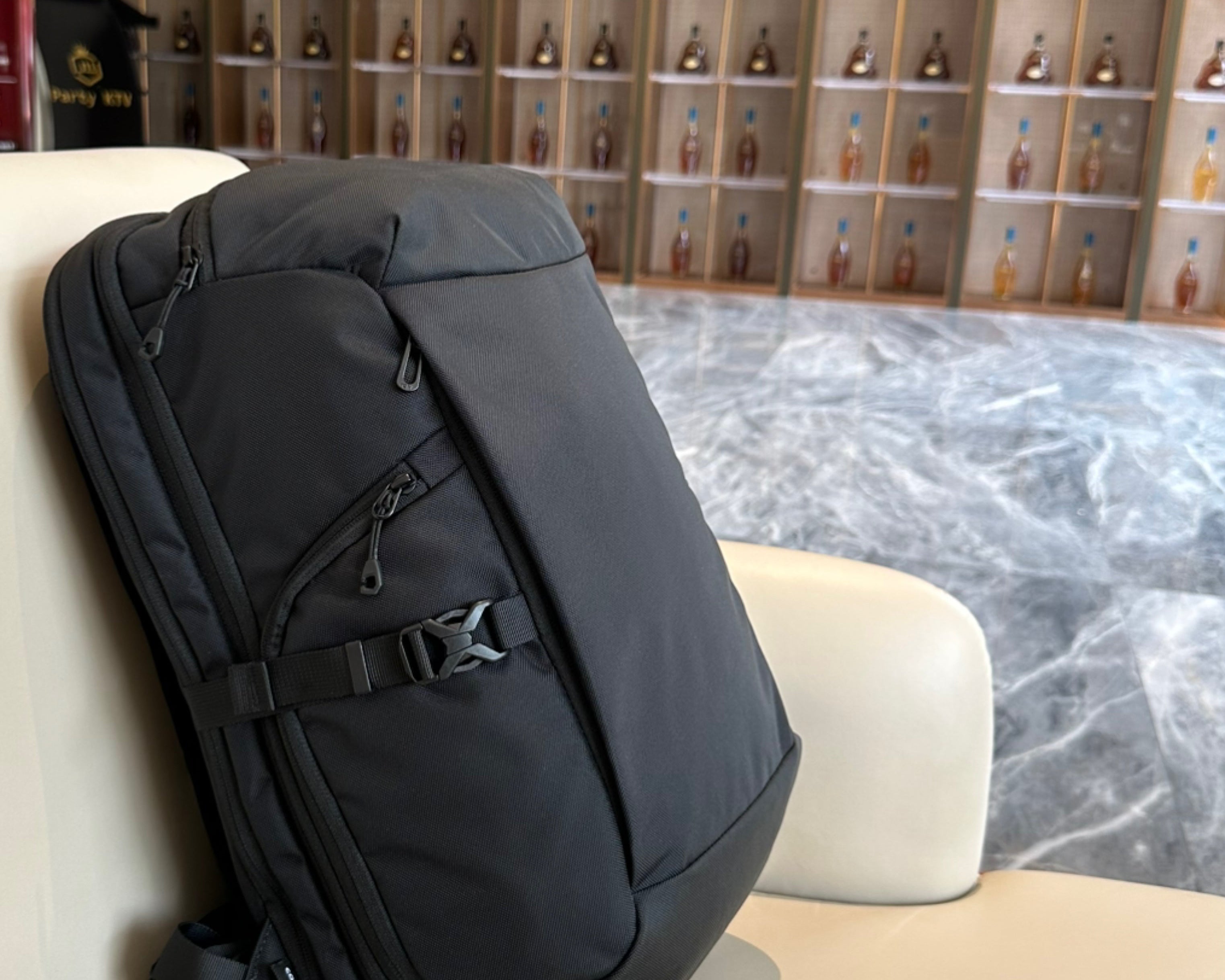 Why is a Cordura backpack a more reliable choice for short business trips?