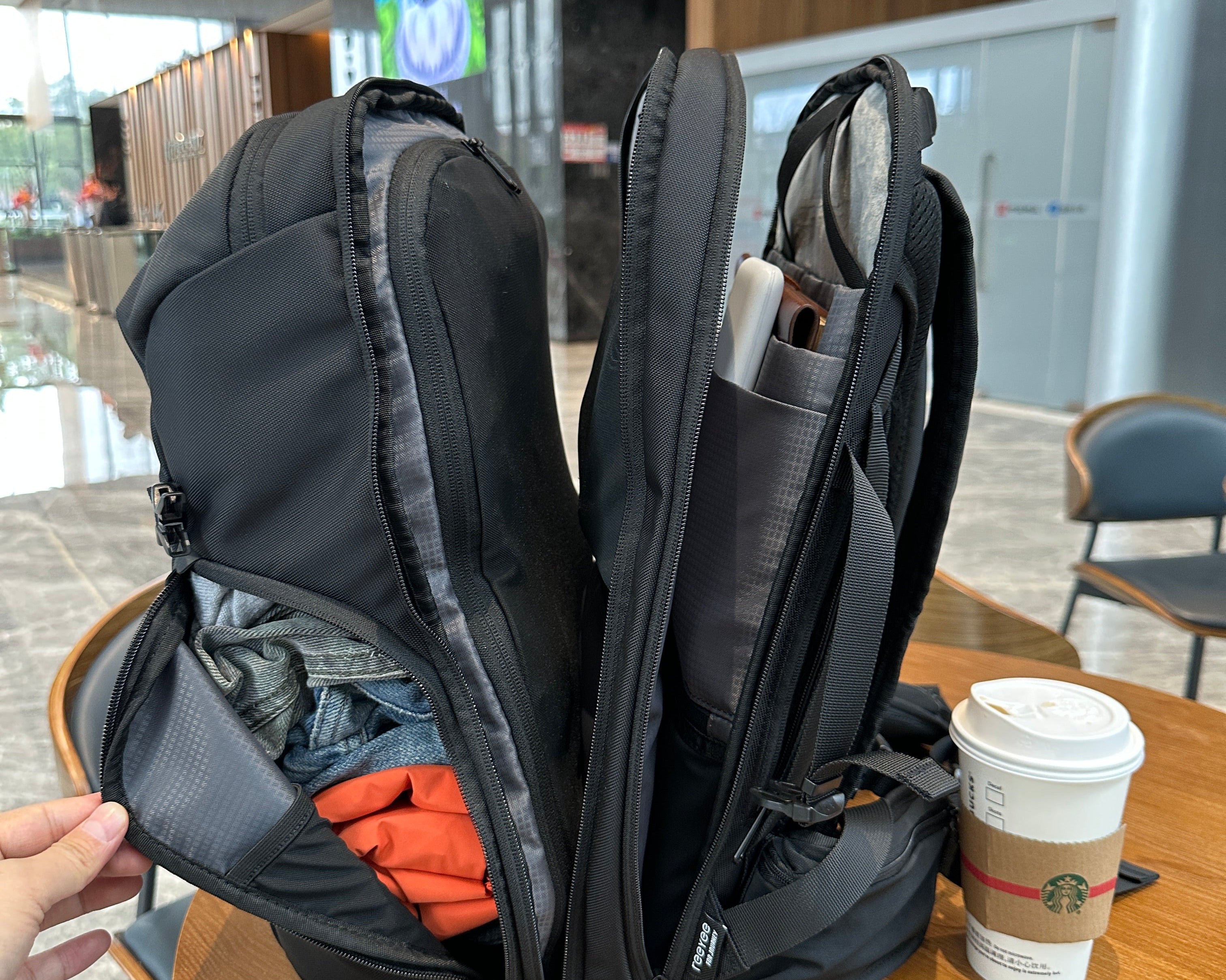A City Commuter Backpack with a Carry System?