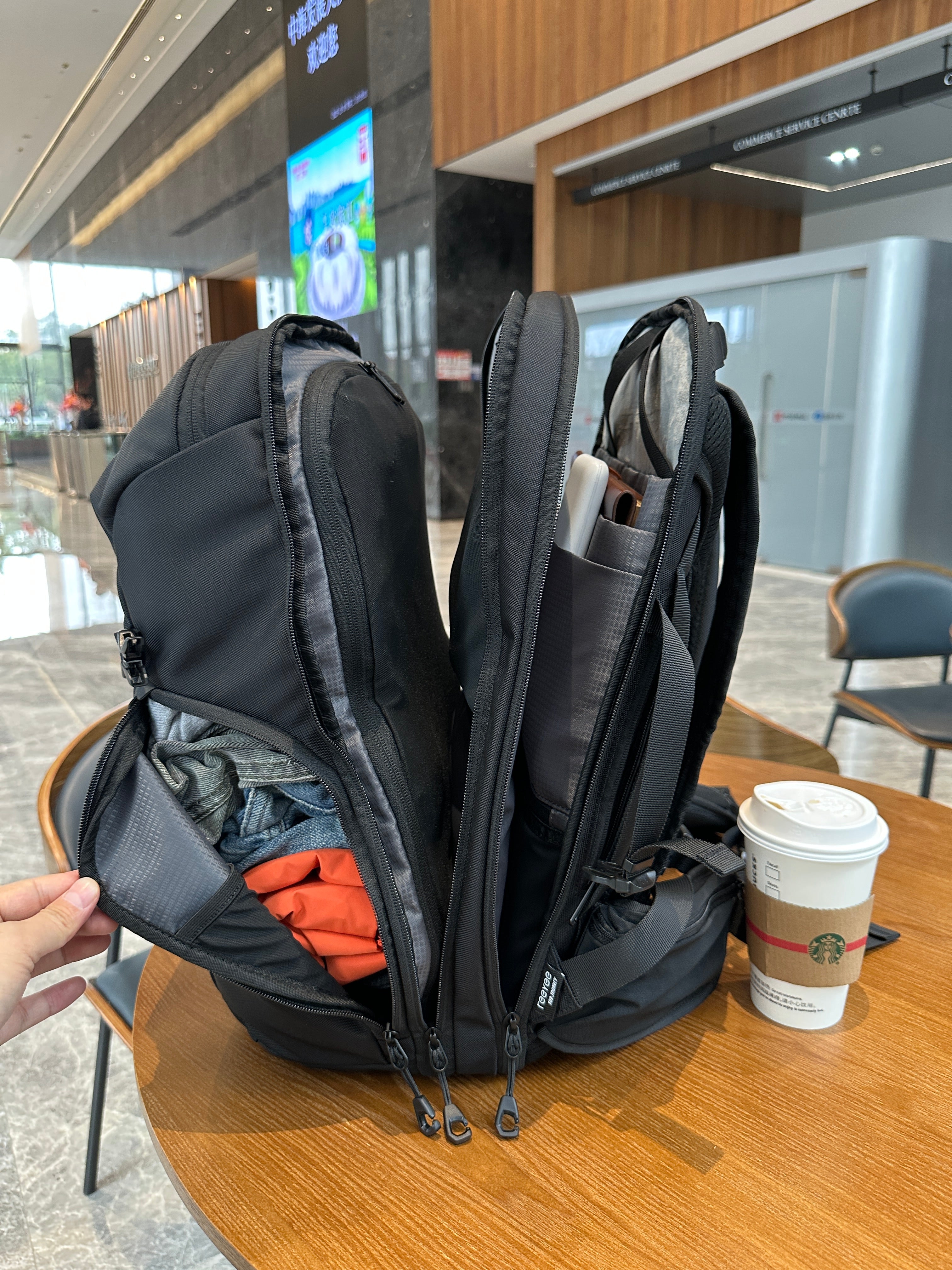 A City Commuter Backpack with a Carry System?