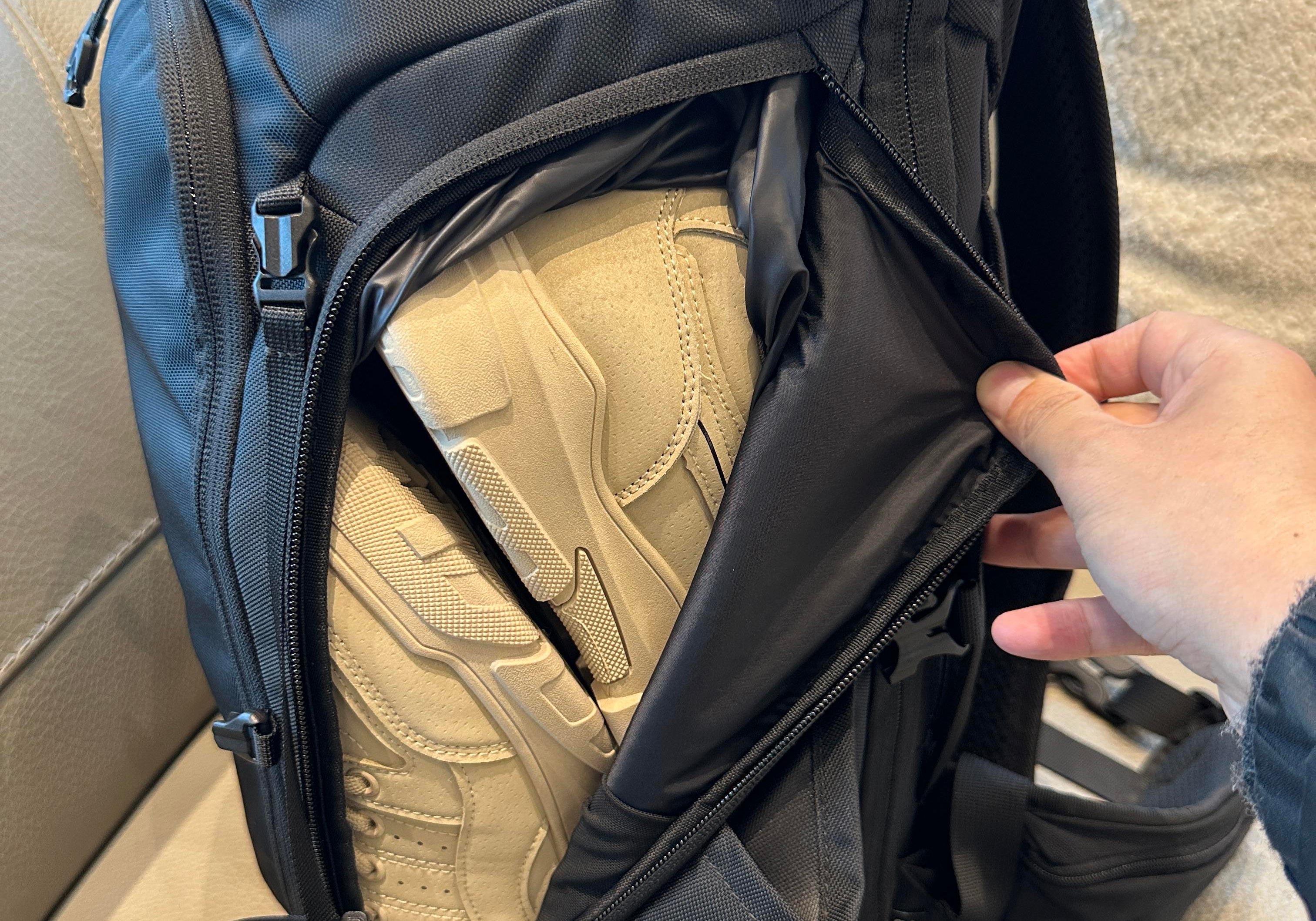 Why Travel Backpacks Need a Separate Shoe Compartment