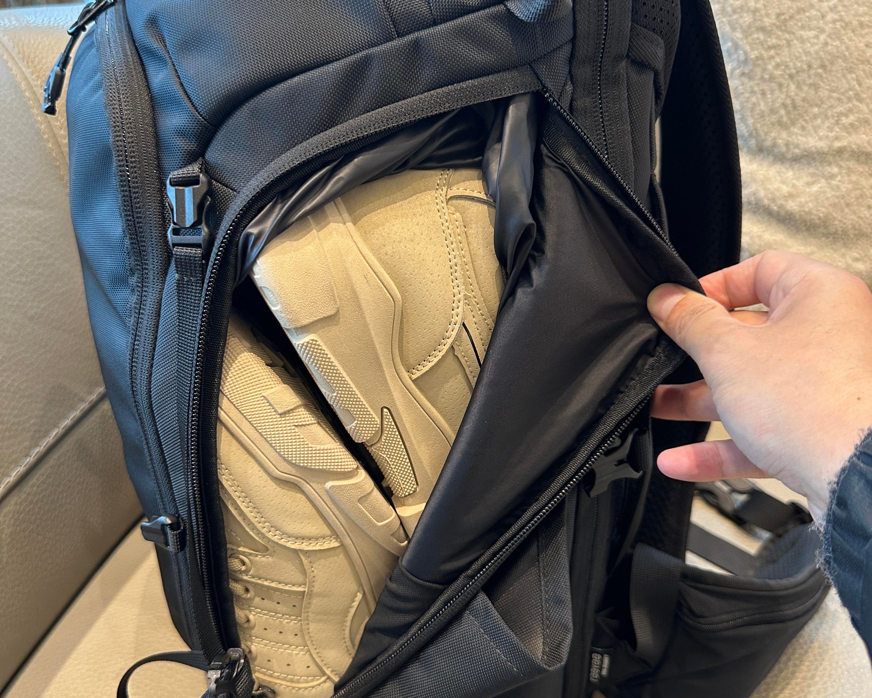 Why Travel Backpacks Need a Separate Shoe Compartment
