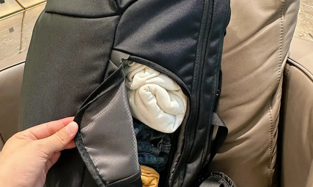 Let’s see what’s inside my A1 backpack.