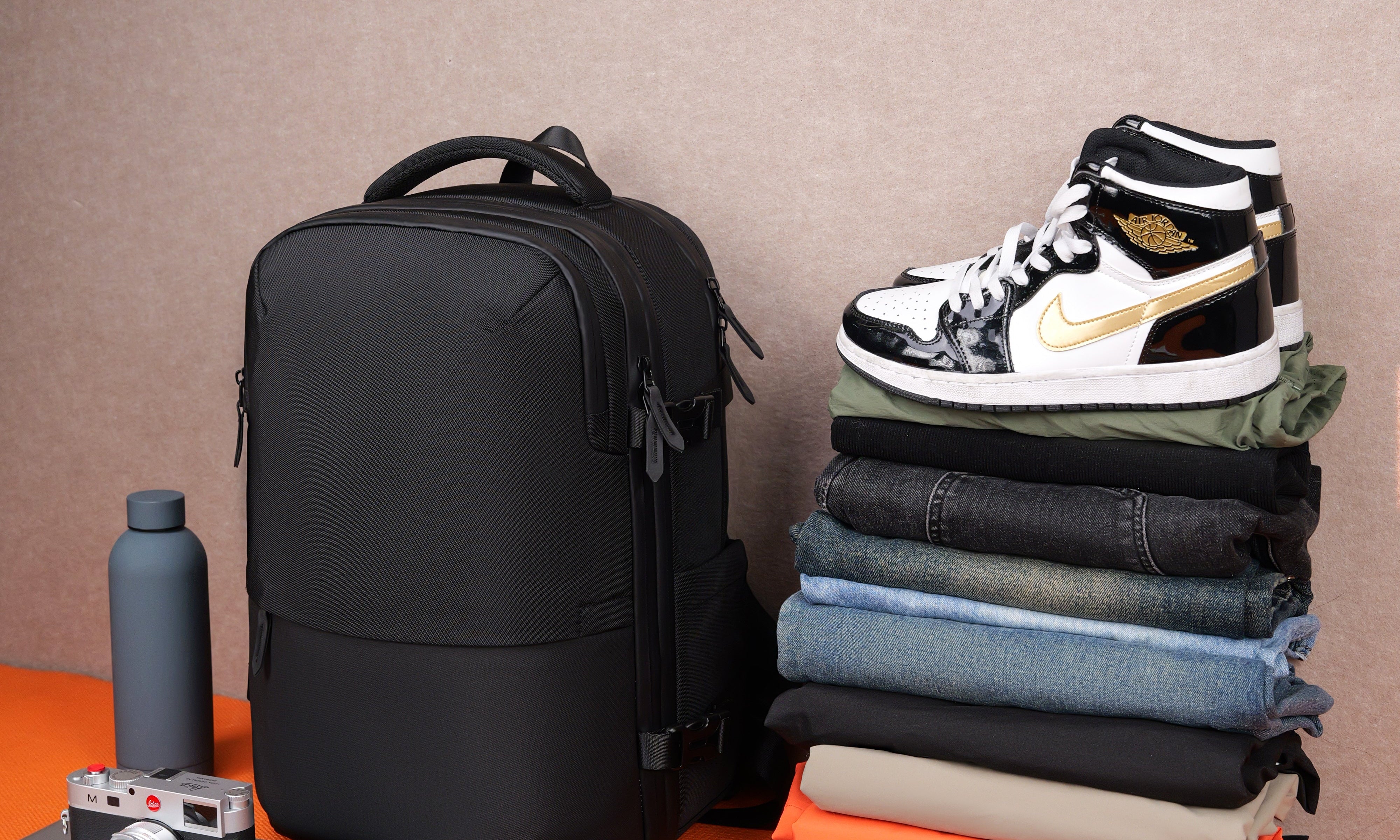 The Ultimate Travel Backpack for Men: Expandable with a Separate Shoe Compartment