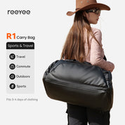 ReeYee R1 40L Cordura Travel Bag — 3-Way Carry , Business Trip Weekender