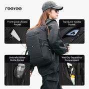 Aurora Series A1 CORDURA® Travel & Daily Backpack