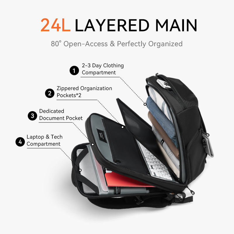 Aurora Series A1 CORDURA® Travel & Daily Backpack