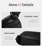 A7 Aurora series crossbody bag