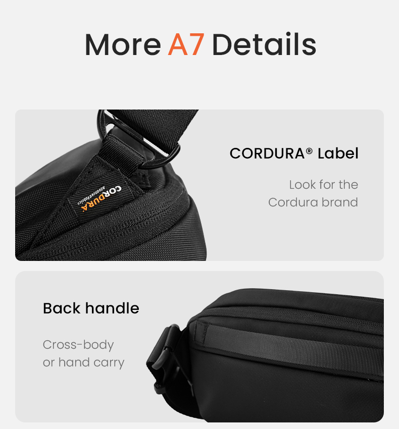 A7 Aurora series crossbody bag