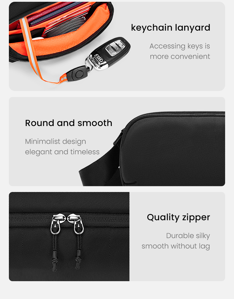 A7 Aurora series crossbody bag