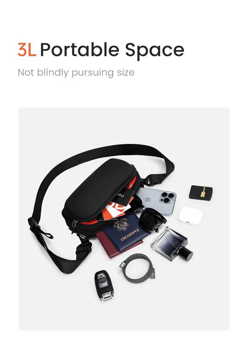 A7 Aurora series crossbody bag