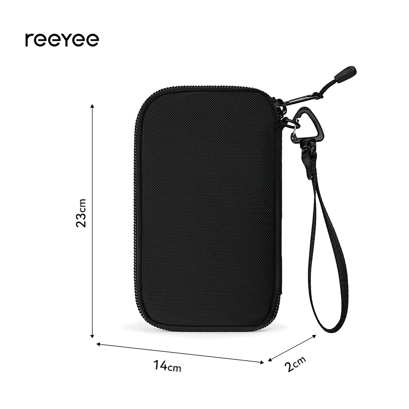 N12 1680D Ballistic Nylon Passport Holder – Compact Travel Wallet for Men