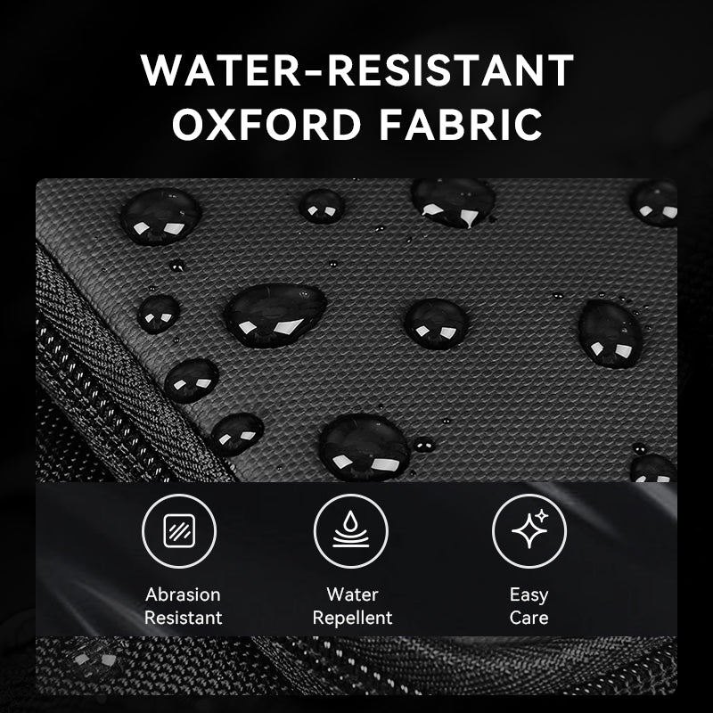 N6 Recycled Nylon Crossbody Bag – Anti-Theft Design, 3-Layer Storage, Fits 11-inch Tablet