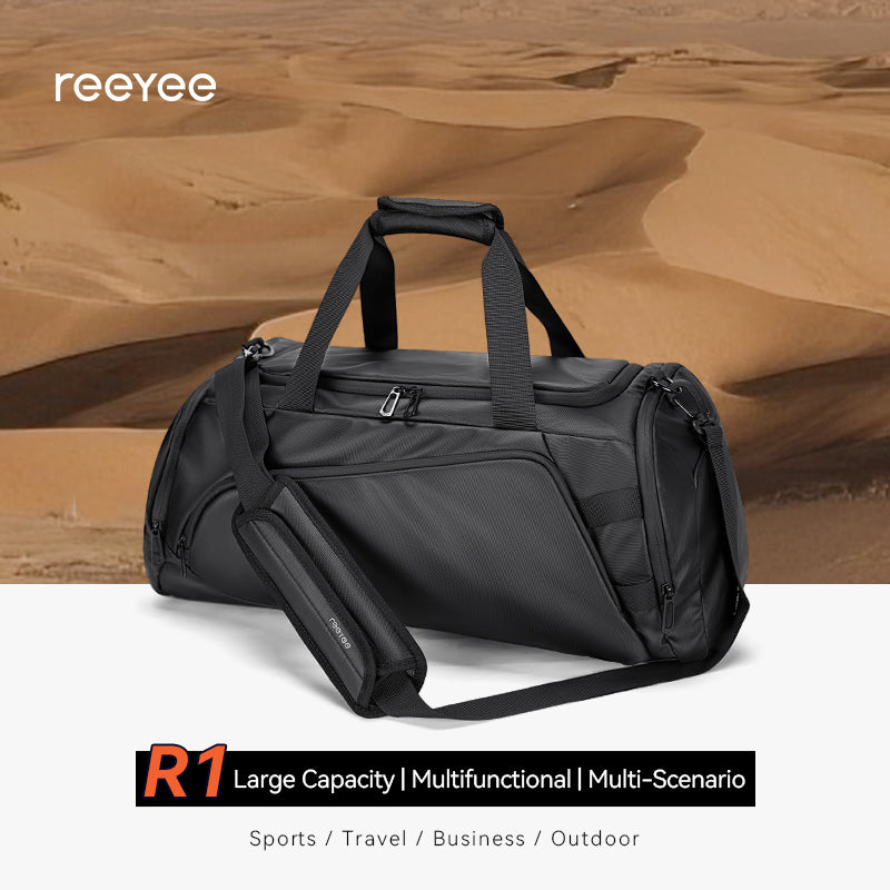R1 Travel Bag – Cool Black Basic Edition