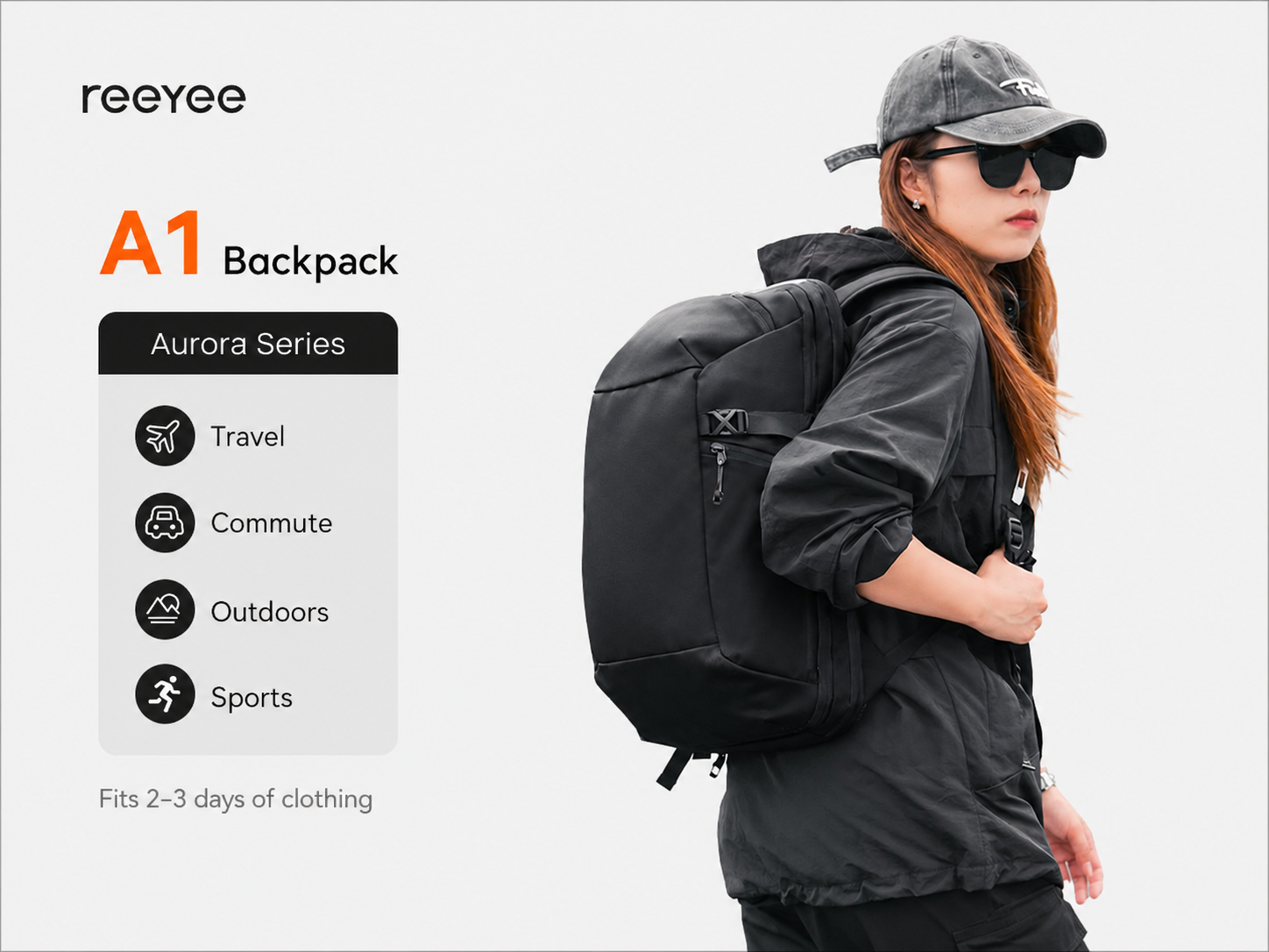A1 Travel Backpack 24L/30L
