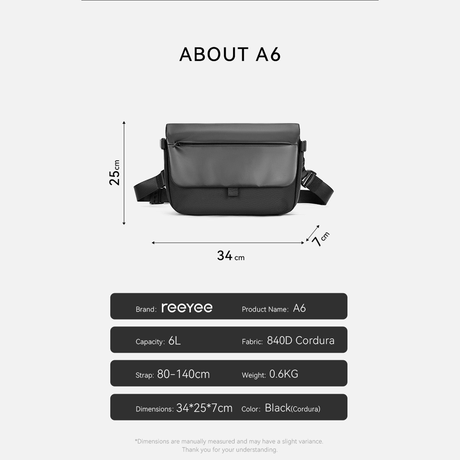 A6 Everyday Sling 4.5L