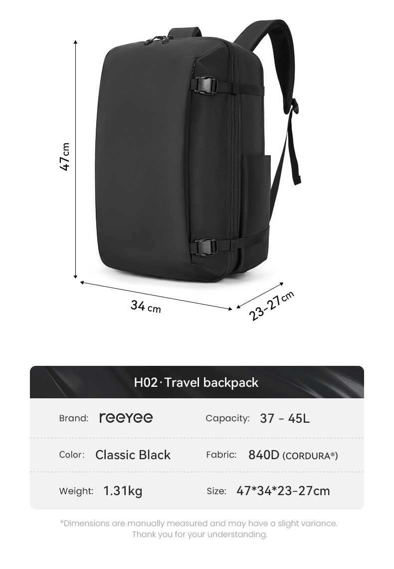 H02 Travel Backpack 45L