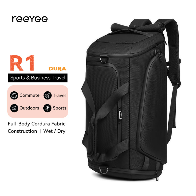 duffel bag for work travel R1 Travel Duffel Bag 40L-CORDURA® – reeyeeus
