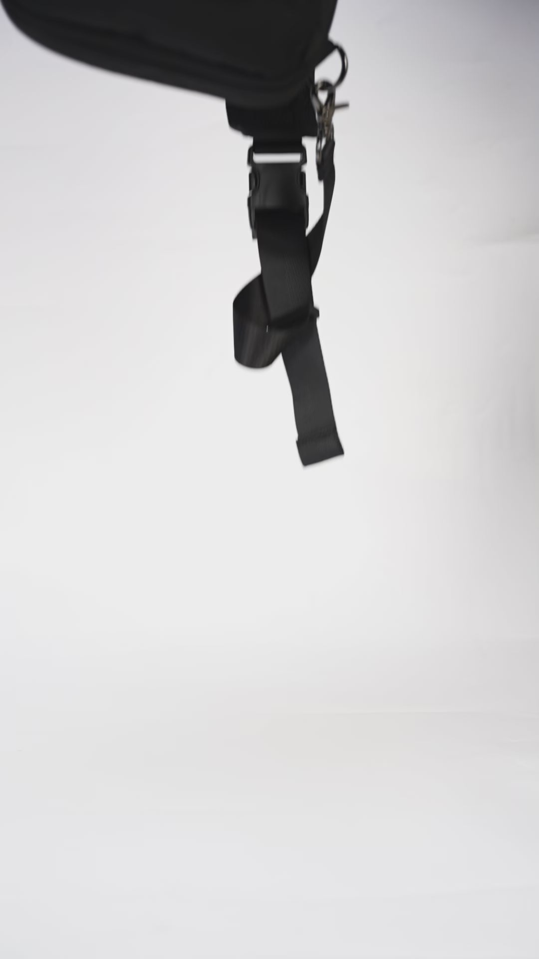 N6 Recycled Nylon Crossbody Bag – Anti-Theft Design, 3-Layer Storage, Fits 11-inch Tablet