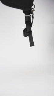 N6 Recycled Nylon Crossbody Bag – Anti-Theft Design, 3-Layer Storage, Fits 11-inch Tablet